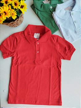 CAMISA POLO HAVE FUN BASICA VERMELHA 29880