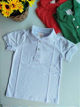 CAMISA POLO HAVE FUN BASICA BRANCA 29880
