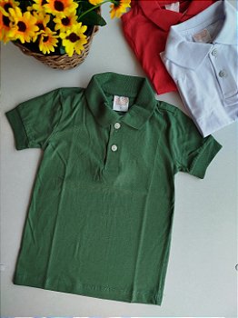 CAMISA POLO HAVE FUN BASICA VERDE ASPARGO 29880