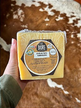 QUEIJO TIPO PARMESÃO DORF - CUNHA 180 DIAS DE MATURAÇÃO