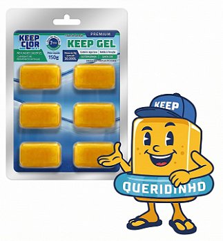 Keep Clor Keep Gel Clarificante Premium 180g – Água Cristalina Rápida