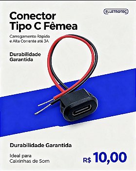 CONECTOR TIPO C FEMEA