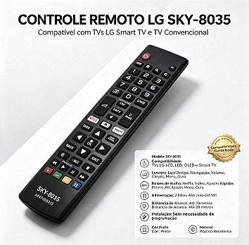 CONTROLE LG REF 8035