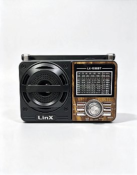 RADIO RETRO AM/FM/USB/AUX REF LX-1088BT 9 BANDAS