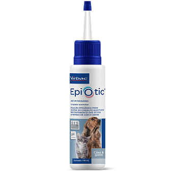 Loção Limpa Orelha Virbac Epiotic Spherulites - 100 mL