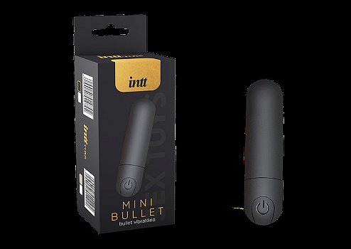 Mini Bullet com Vibrador Preto
