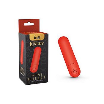 Mini Bullet com Vibrador Vermelho