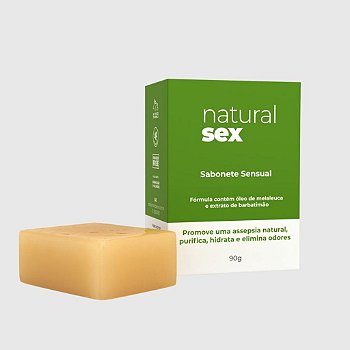 Sabonete Íntimo em Barra Natural Sex