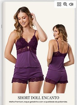Short Doll Encanto - Absoluto Tam. M