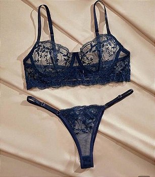 Conjunto Charlotte - Azul Marinho Tam. M