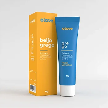 Gel Excitante Beijável Olove Grego