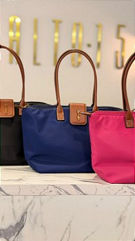 BOLSA SL SHOPPER NYLON ALÇA DE OMBRO - V27 AZUL BOLSA