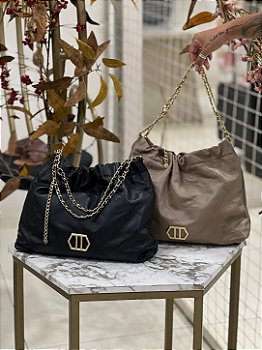 BOLSA AREZZO HOBO ESTHER GRANDE - V27 PRETO BOLSA