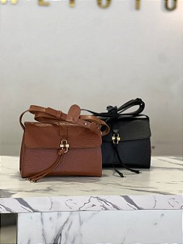 BOLSA AREZZO COURO PEQUENA VER26 CARAMELO BOLSA