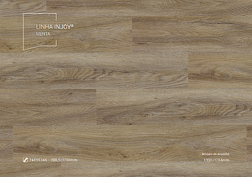 Piso Vinílico Tarkett Injoy Menta 5,13 m2