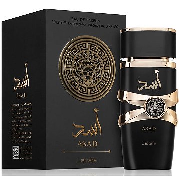 Lattafa Asad EDP Masculino 100ml Selo Novo