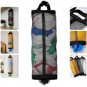 Organizador Pendurável para Sacolas Plásticas 37x15 cm