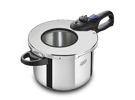 Panela de Pressão Visor MTA Inox 6 Litros