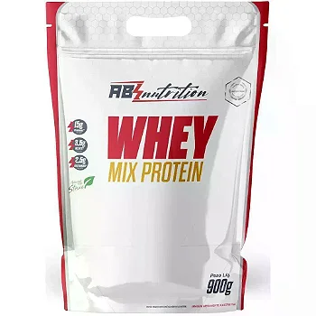 Whey Mix Protein ABS Nutrition 900g - Morango