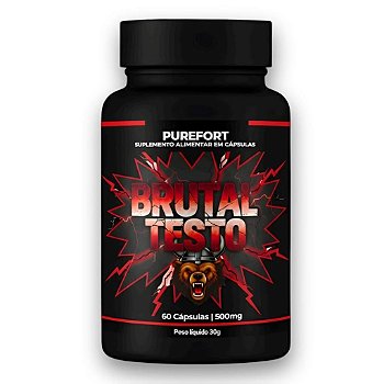 Brutal Testo Pré Treino Massa Muscular