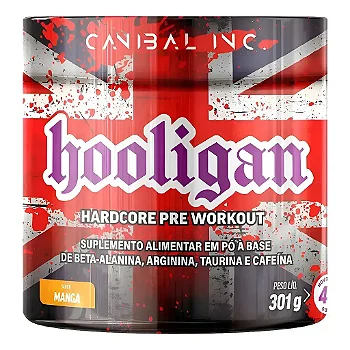 Pre Treino Hooligan Canibal Inc Manga 301g