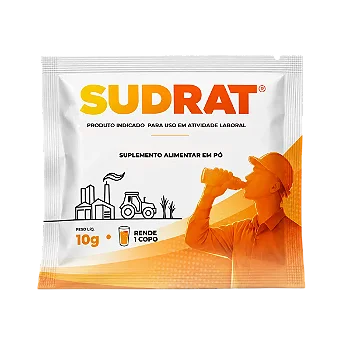 Sudrat Sache Eletrólito 10g - Suplemento em Pó