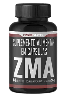 ZMA FisioNutri 60 Cápsulas Vitamínico Mineral