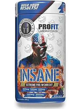 Pre Treino Profit Insane Explosão de Energia - Sabor Uva