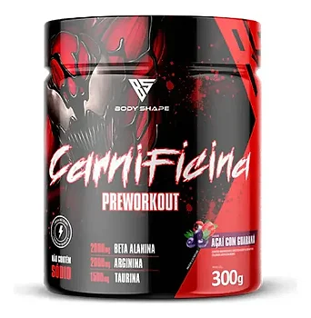 Pre Treino Carnificina 300g Energia e Foco