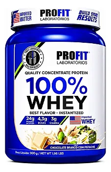 Whey 100% ProFit 900g Proteína Concentrada