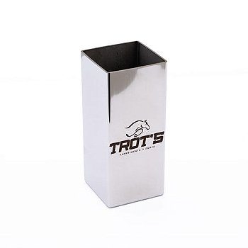 Copo Inox TROT’S Quadrado Polido 250 ml