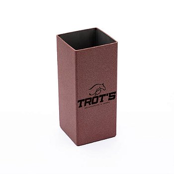 Copo Inox TROT’S Quadrado Rosé 250ml