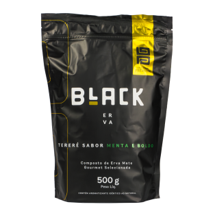 Erva Mate Black Menta e Boldo 500g