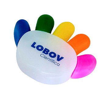 Kit 20 Marca texto Mão Personalizado