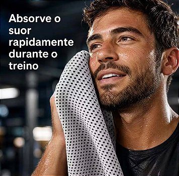 Toalha Refrescante - Cinza