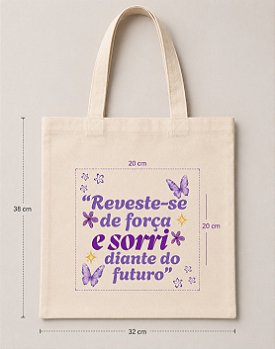 Personalize sua Ecobag do jeitinho que você deseja