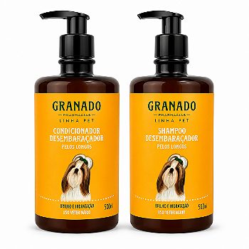 Kit Granado Pet Shampoo + Condicionador Desembaraçador 500ml