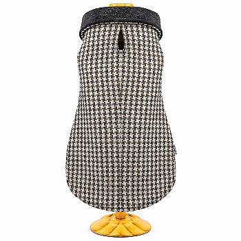 Capa para Cachorro Tweed com Fleece Inverno XGG Cães Grandes