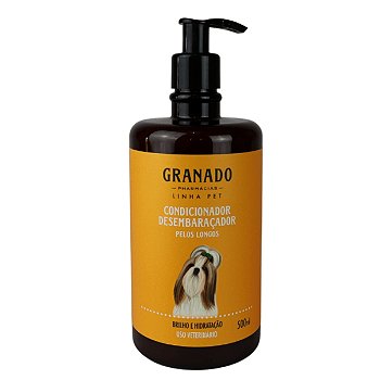 Condicionador Pet Granado Desembaraçador Pelos Longos 500ml