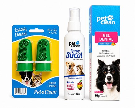 Kit Gel Dental Dedeira Spray - Tutti Frutti