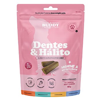 Dentes & Hálito - Cuidado Oral Para Cães - Buddy Nutrition