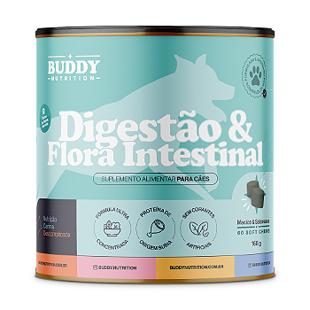 Suplemento Alimentar Pré-bióticos e Probióticos P/ Cães Buddy Nutrition