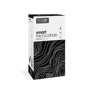 Smart Microcânula 22G x 50 mm com 10 unidades