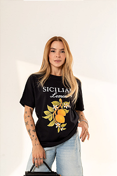 Max Tshirt Sicilia Lemon Italia