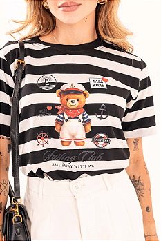 Tshirt Listrada Ursinho Sailing Club