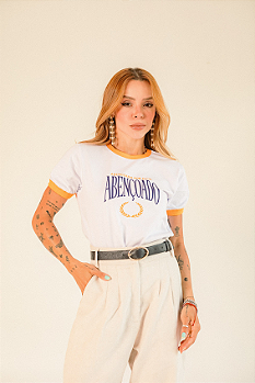 Tshirt Bicolor Abençoado Por Deus