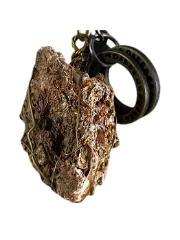 Coquina Rocha Pingente Colar Aromaterapia