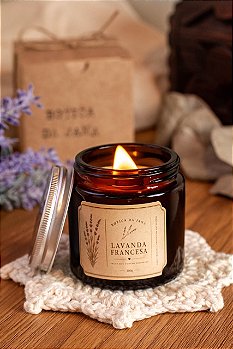 Vela Botica de Lavanda Francesa