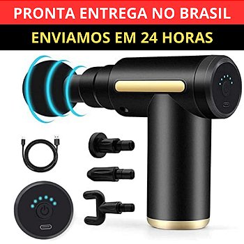 Massageador Elétrico Profissional Muscular Pistola Original