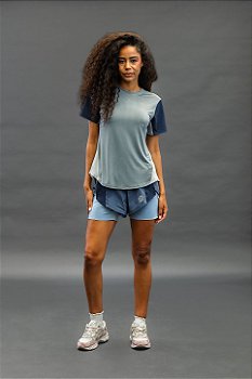 Camiseta Dryplay Feminina Clássica Navy